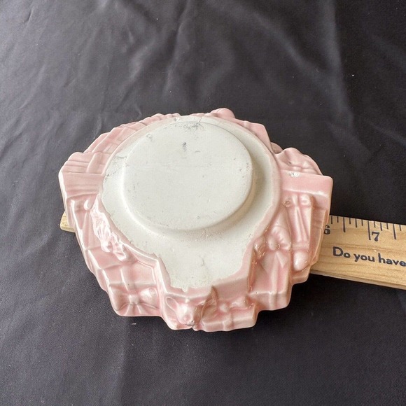 Vintage‎ Christmas Tree Mouse Pink Ceramic Mold 1987 Two Piece Presents - Picture 16 of 16